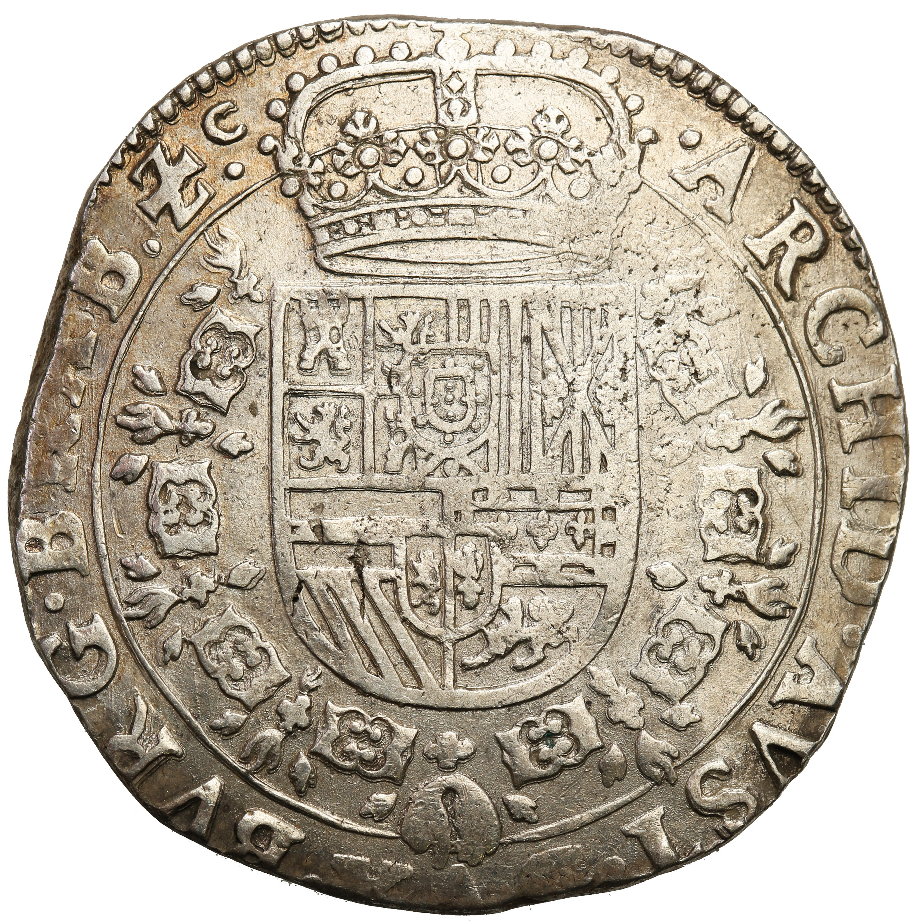 Niderlandy hiszpańskie, Filip IV (1621-1665). Patagon 1622, Antwerpia